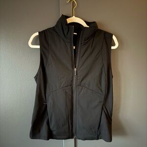 Lululemon Black Sleeveless Zip-Up Vest